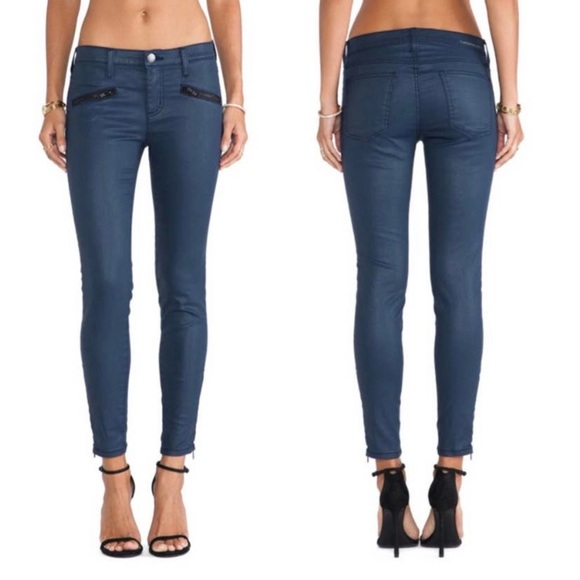 Current Elliott The Soho Zip Stiletto Pants - Picture 1 of 5